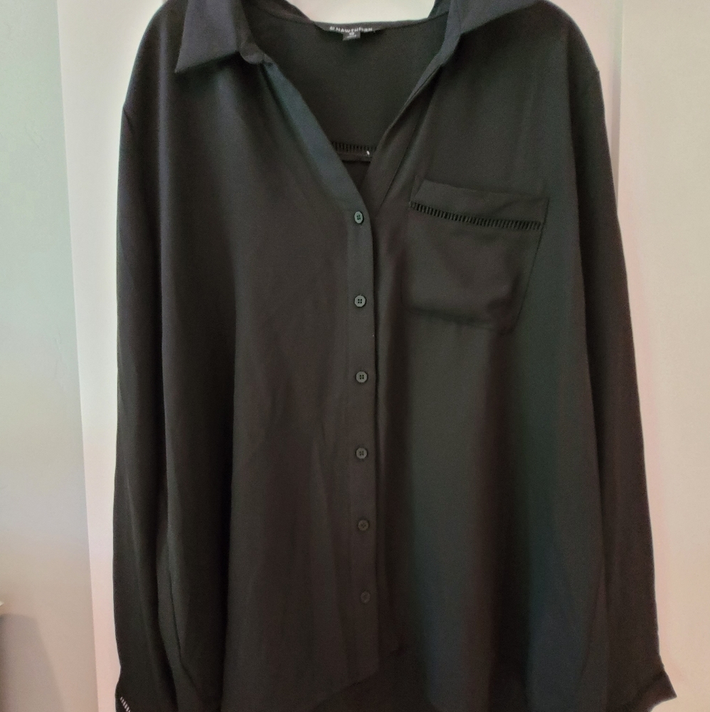 Tarla Lattice Detail Button Down